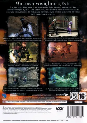 Legacy of Kain - Defiance box cover back